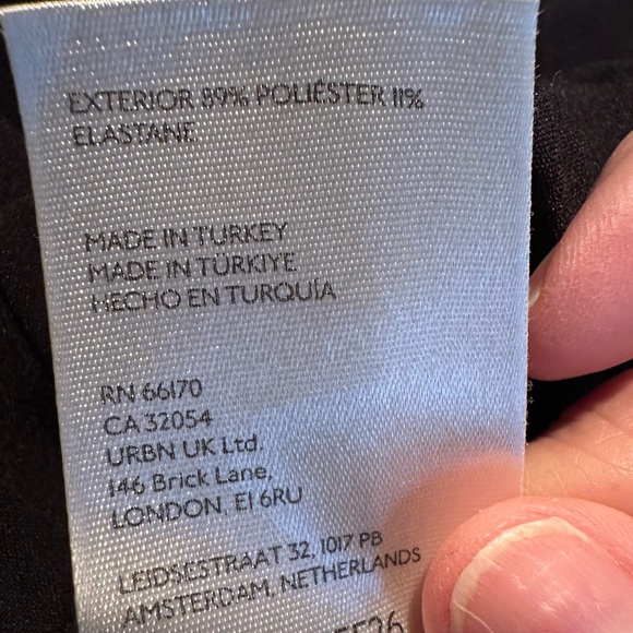 Maeve Pull-On Track Pants in Black - Picture 8 of 8